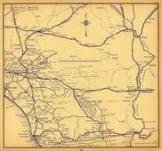 California Highway Map 2, San Diego County 1956